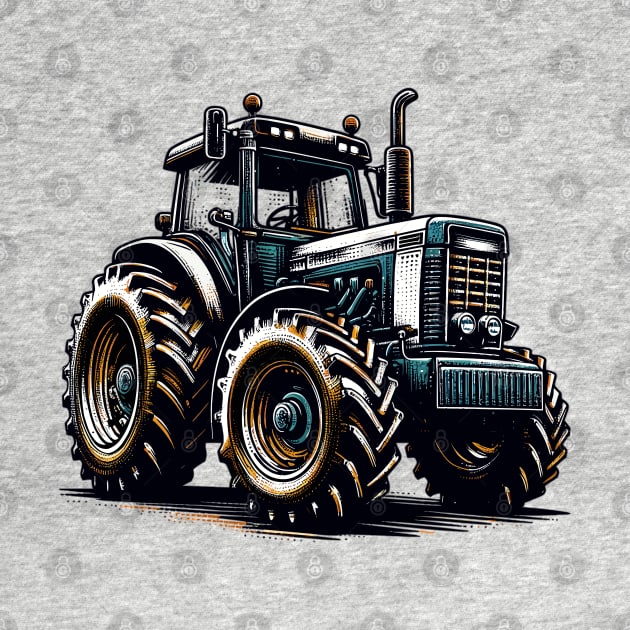 Tractor by Vehicles-Art